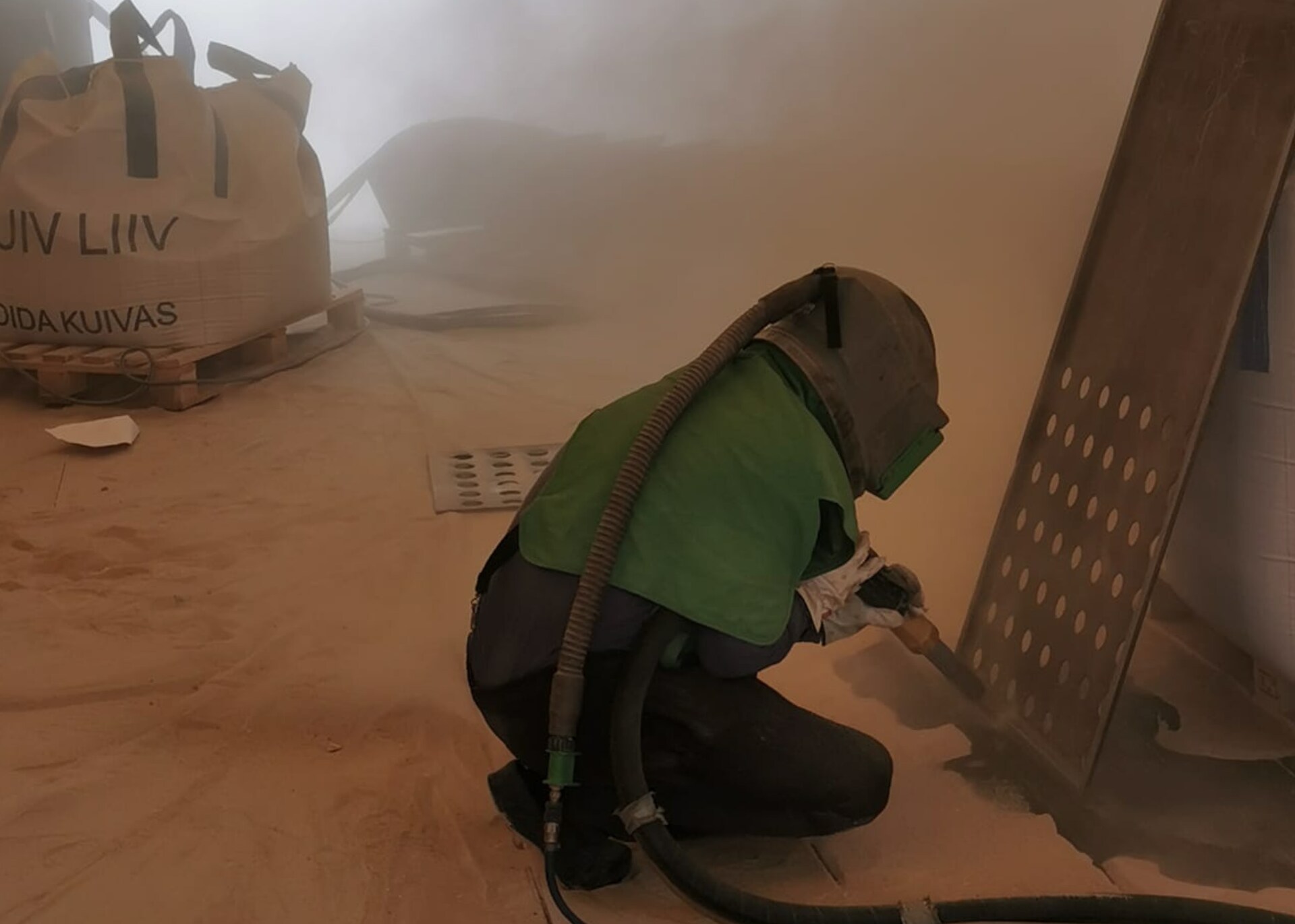 Liivapritsitööd Rastblaster OÜ Tartus