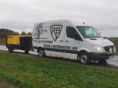 Rastblaster töökoda Tartus – pritsitööd üle Eesti