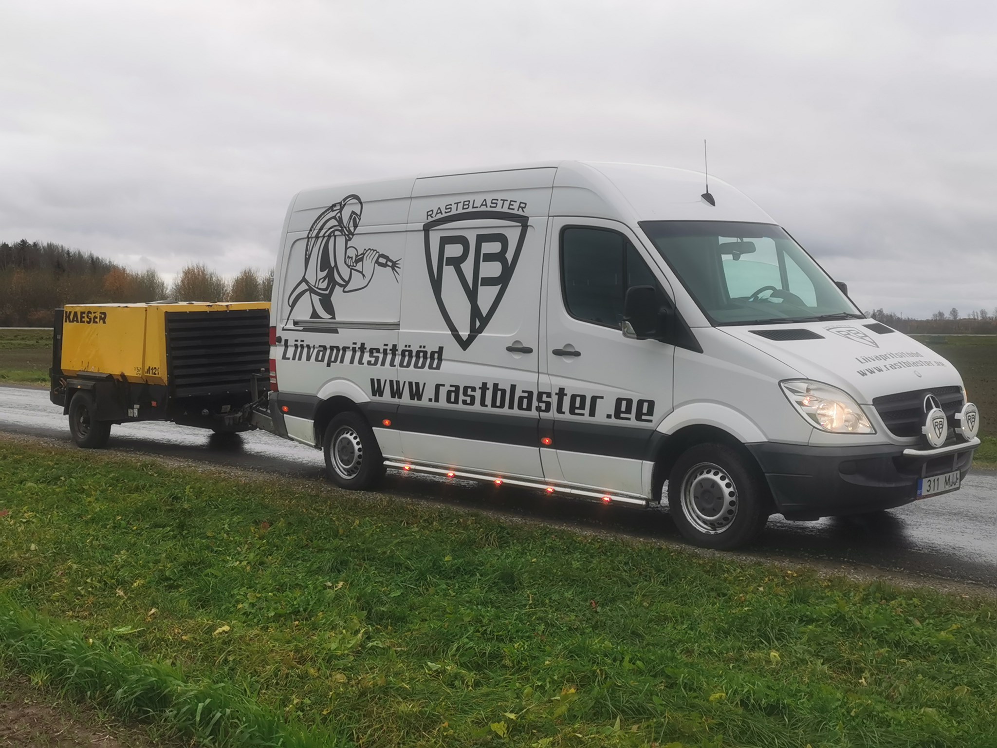 Rastblaster töökoda Tartus